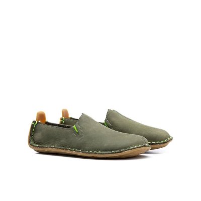 Vivobarefoot Ababa - Dětské Školní Obuv Zelene (LYV093186)